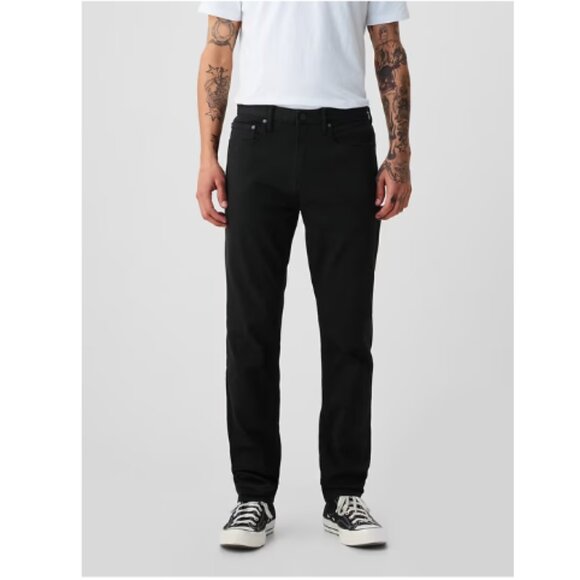 Gap Mens Super Soft Stretch Twill 5 Pocket Slim Fit Black Jeans Pants 36 NWT - Picture 2 of 10